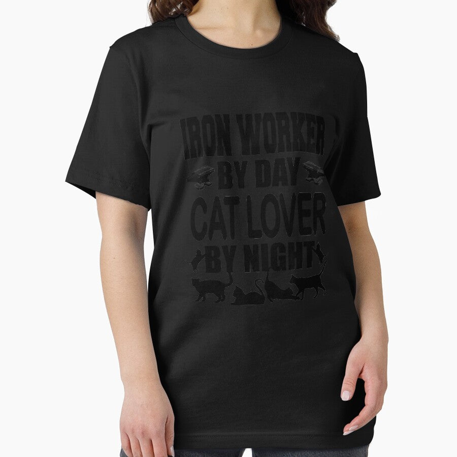 Iron Worker Day Cat Lover T-Shirts, Hoodie, Sweatshirt