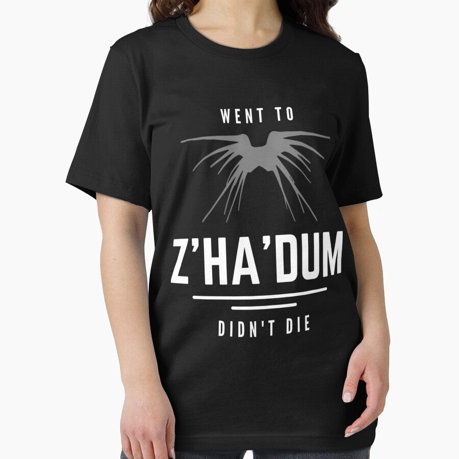 Went To Z'Ha'Dum - Didn'T Die - Shadow Ship - Black - Sci-Fi by HINEKAHL T-Shirts, Hoodie, Sweatshirt (Image 2)