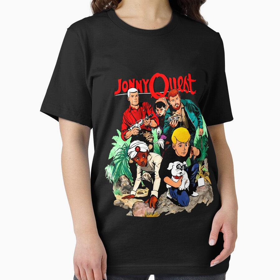 JHONNY QUEST RETRO ANIMATED ILLUSTRATION Classic by keradora T-Shirts, Hoodie, Sweatshirt | BlankRebels.com (Image 2)