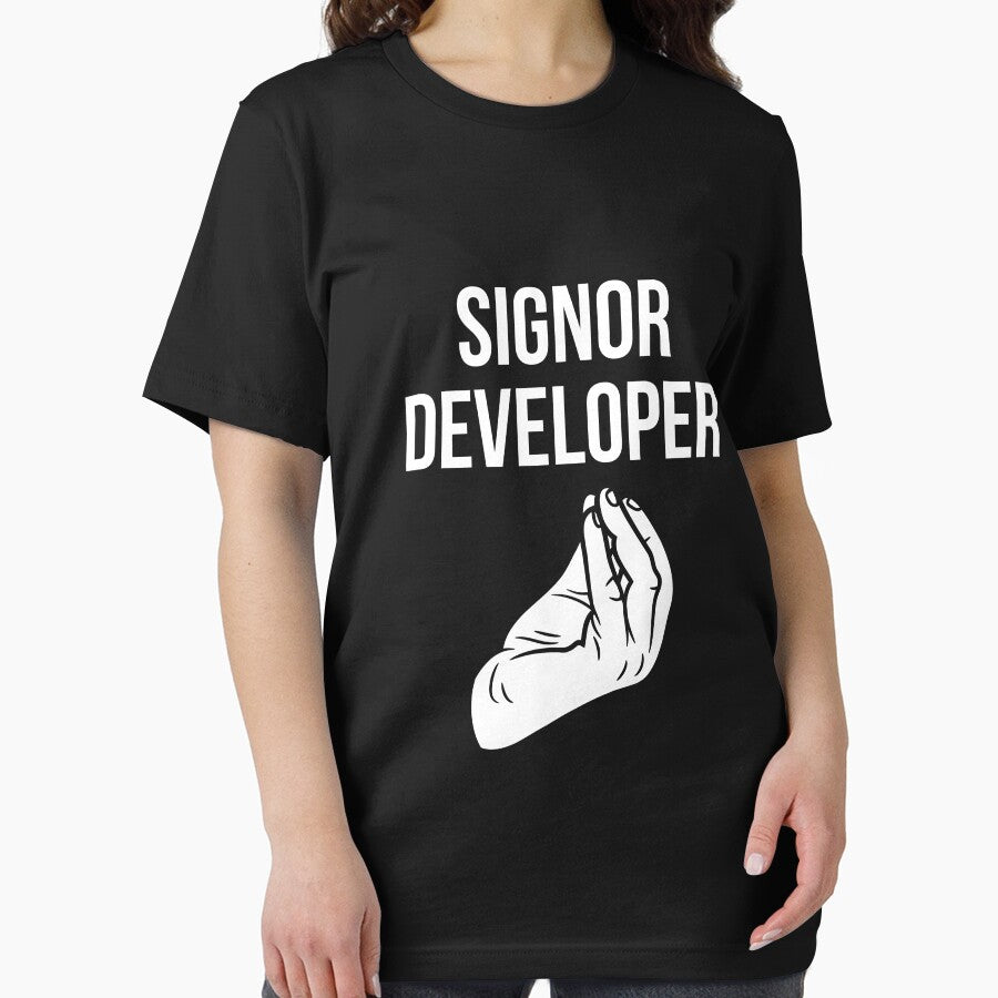 Signor Developer by trendingatees T-Shirts, Hoodie, Sweatshirt | BlankRebels.com (Image 2)
