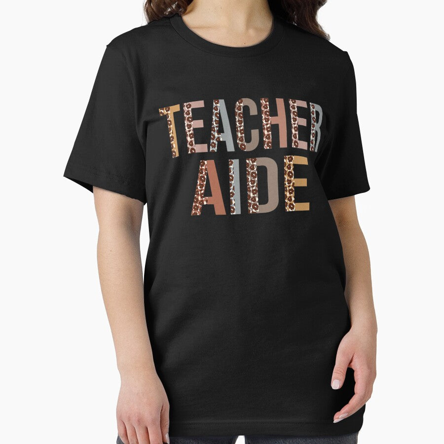 Leopard Teacher Aide Supplies Back To School by VictoriaCastro T-Shirts, Hoodie, Sweatshirt | BlankRebels.com (Image 2)