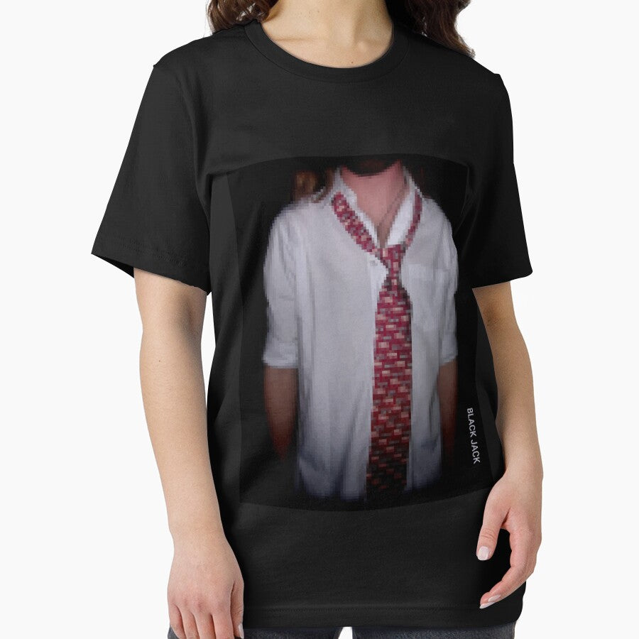 Black Jack - rock band album cover Classic T-Shirt by eileendustiny Hoodie, Sweatshirt | BlankRebels.com (Image 2)