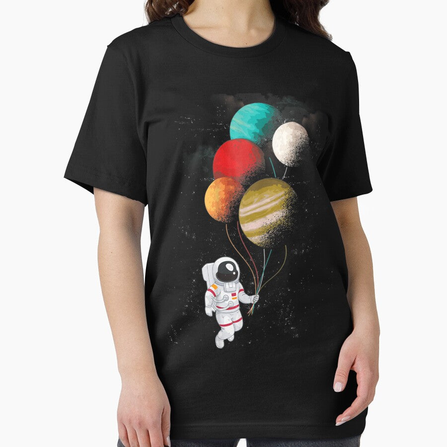 Astronaut Holding Planet Balloons - Astronaut holding planet balloons solar system space by NabShirts ⭐⭐⭐⭐⭐... (Image 2)