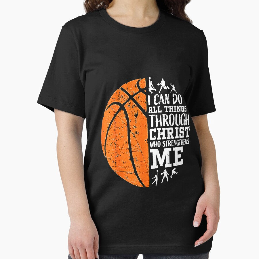 Christian Basketball Shirt I Can Do All Things by mlemmlem22 Hoodie, Sweatshirt | BlankRebels.com (Image 2)