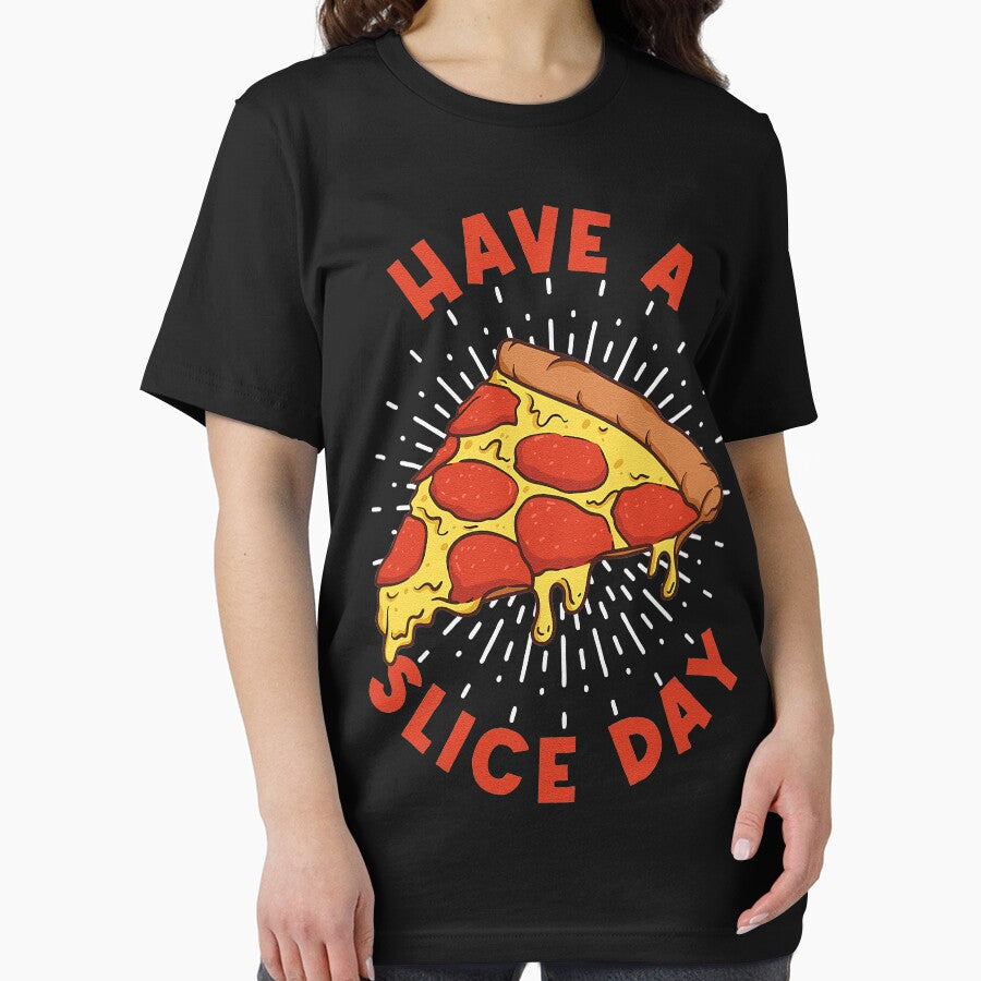 Pizza Have A Slice Day Funny Pizza by angleajess T-Shirts, Hoodie, Sweatshirt | BlankRebels.com (Image 2)
