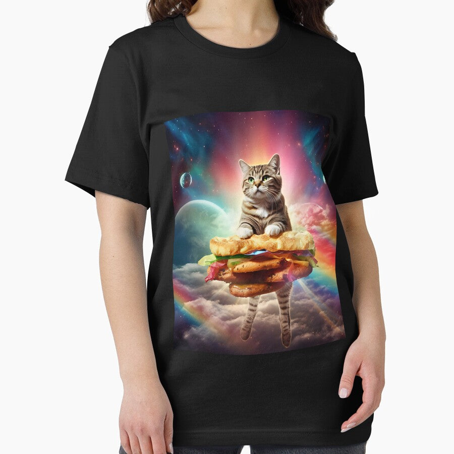 Galaxy Taco Sandwich Cat by Artyselley T-Shirts, Hoodie, Sweatshirt | BlankRebels.com (Image 2)