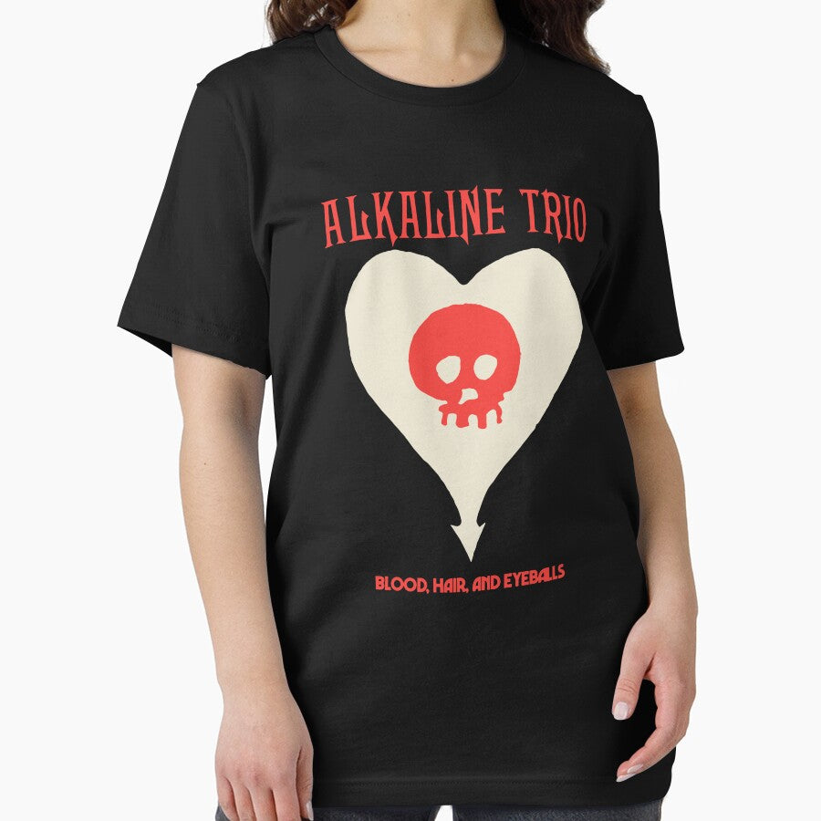 Blood, Hair, and Eyeballs Heart Skull by Lullubartel
