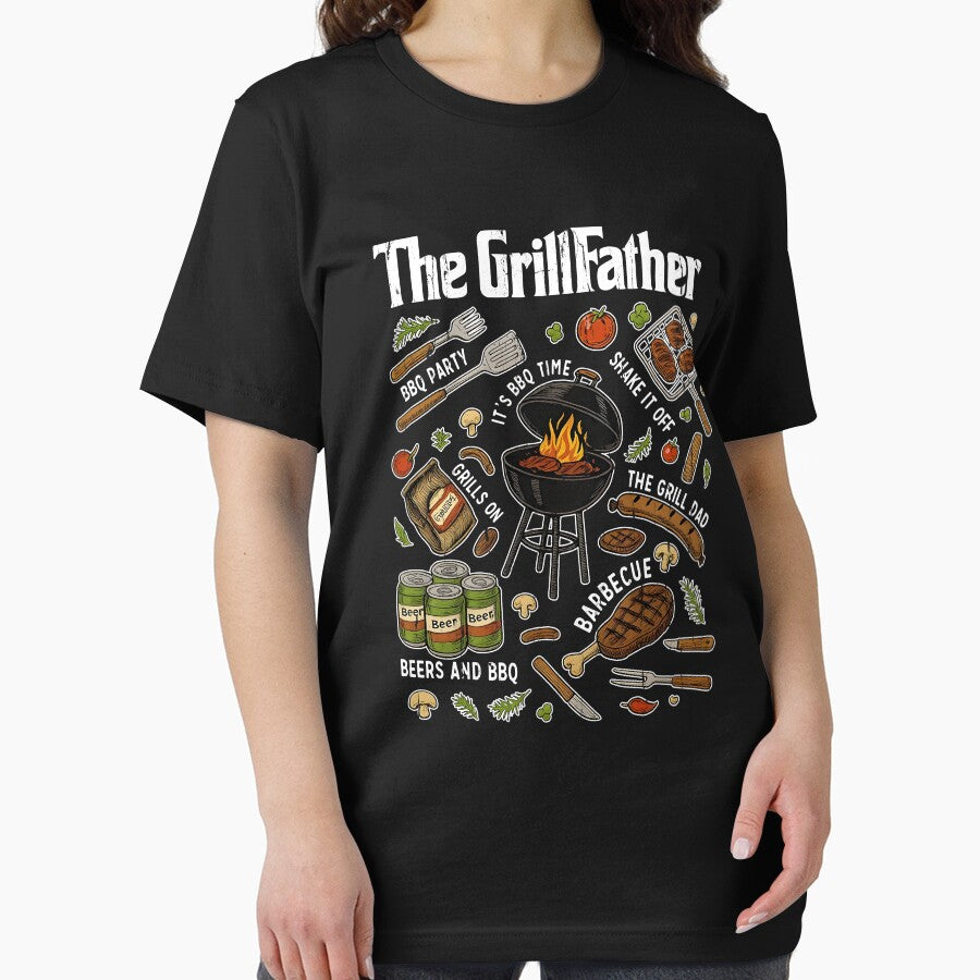 The GrillFather by eroseaillustrat T-Shirts, Hoodie, Sweatshirt | BlankRebels.com (Image 2)
