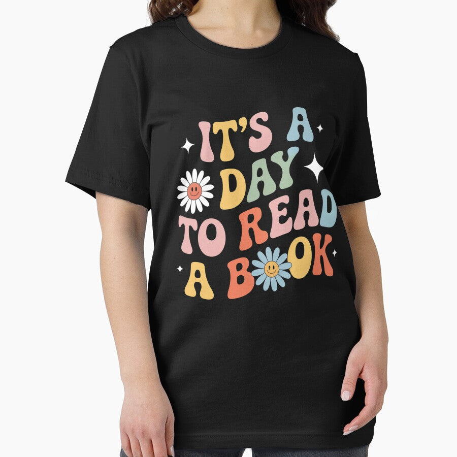 It'S A Good Day To Read A Book Groovy by RayhendersonArt T-Shirts, Hoodie, Sweatshirt | BlankRebels.com (Image 2)