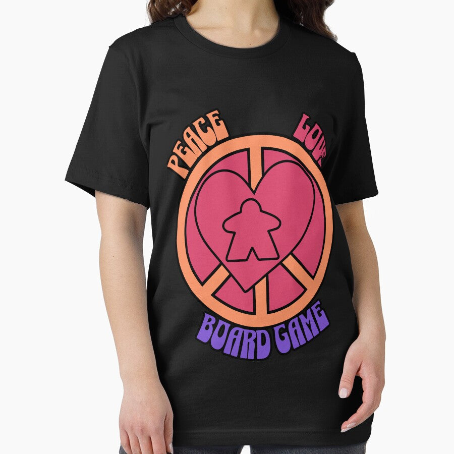 Peace, Love, Board Games - The Ultimate Meeple Mantra by Zanda-Nerd-Shop T-Shirts, Hoodie, Sweatshirt (Image 2)