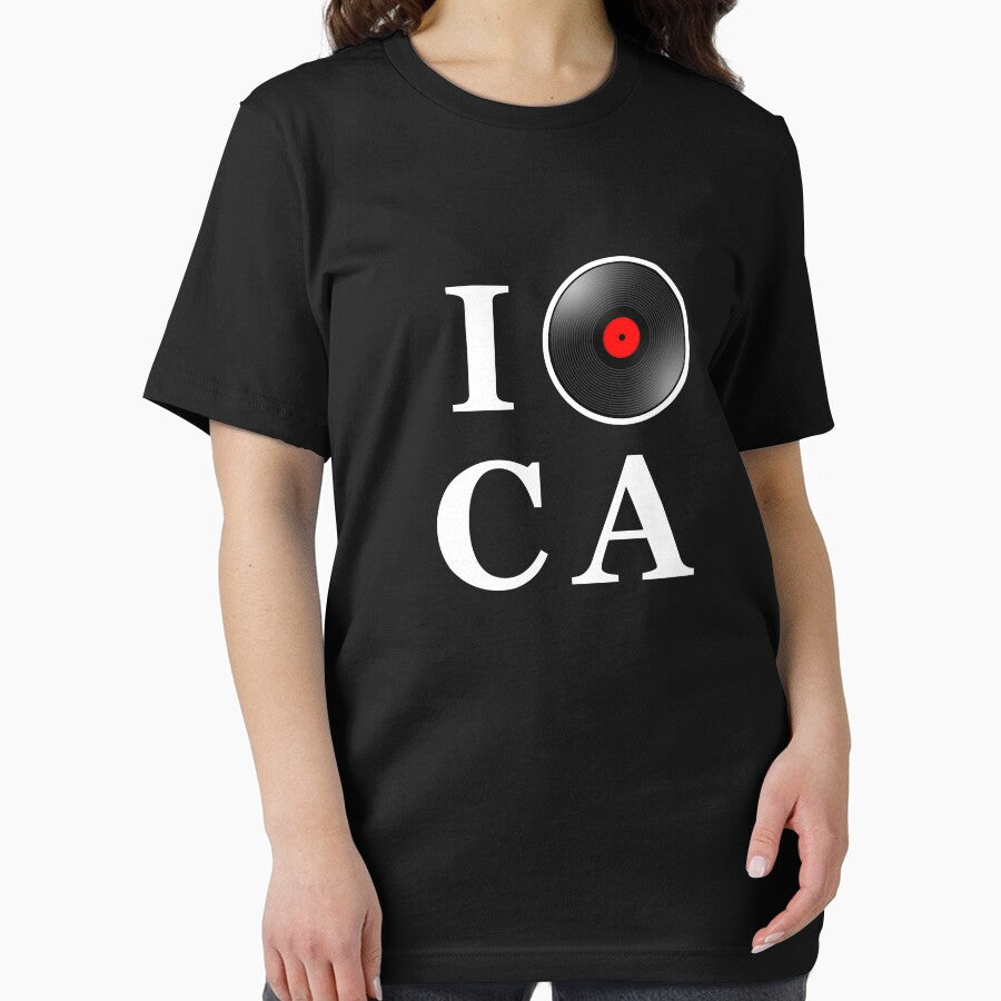 DJ Vinyl Record I Spin CA Gift by SuperFreshArt T-Shirts, Hoodie, Sweatshirt | BlankRebels.com (Image 2)