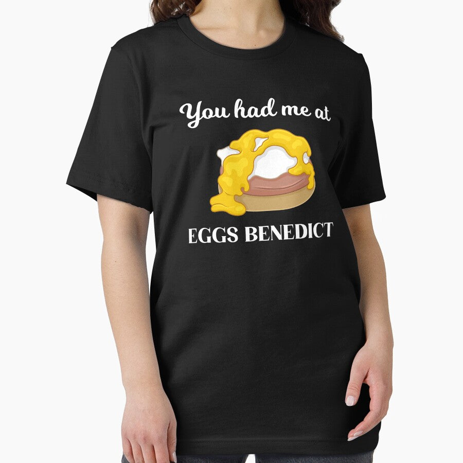Breakfast Lover You Had Me At Eggs Benedict design by jakehughes2015 T-Shirts, Hoodie, Sweatshirt | BlankRebels.com (Image 2)