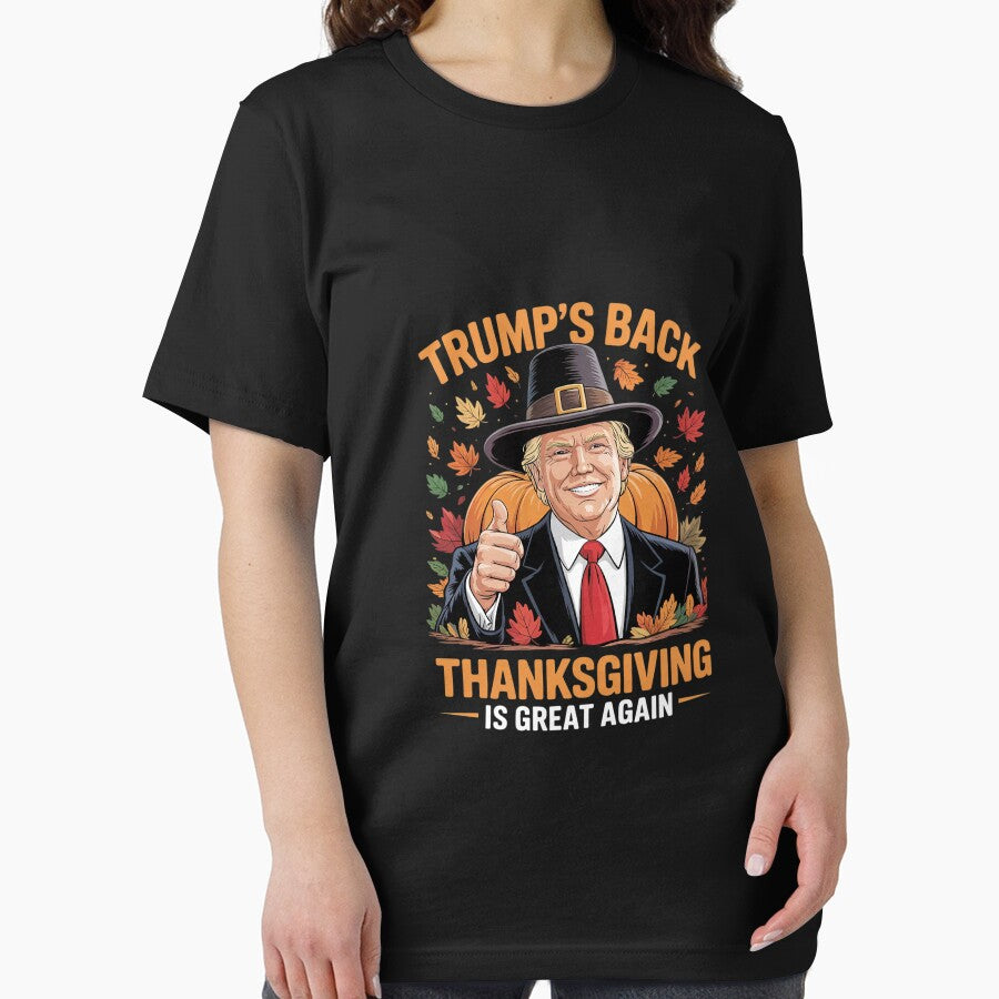 trump Thanksgiving turkey Autumn fall Thankful men women by MythWoot T-Shirts, Hoodie, Sweatshirt | BlankRebels.com (Image 2)