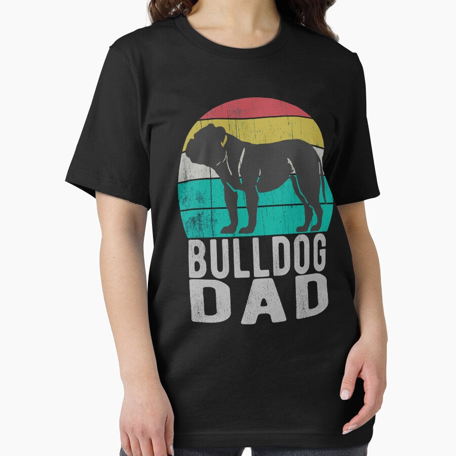 Vintage Bulldog Dad Retro Dog Animal Owner by UrbanHype T-Shirts, Hoodie, Sweatshirt | BlankRebels.com (Image 2)