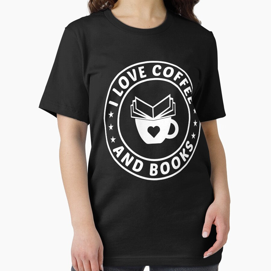 I Love Coffee And Books  T-shirt Design by Faysalfashion Hoodie, Sweatshirt | BlankRebels.com (Image 2)