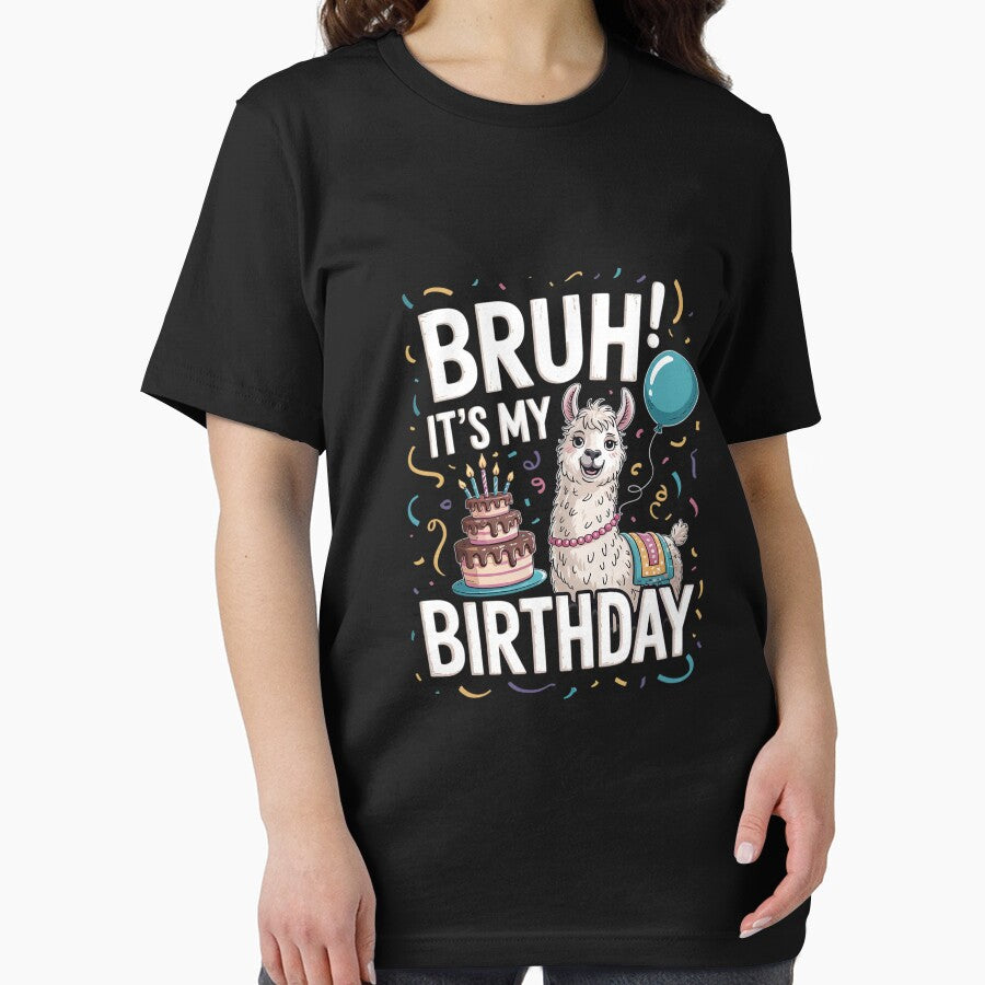 Bruh Its My Birthday Llama Pinata Boy Girl Family Party Bday 69 by MarkLeedsArt T-Shirts, Hoodie, Sweatshirt (Image 2)