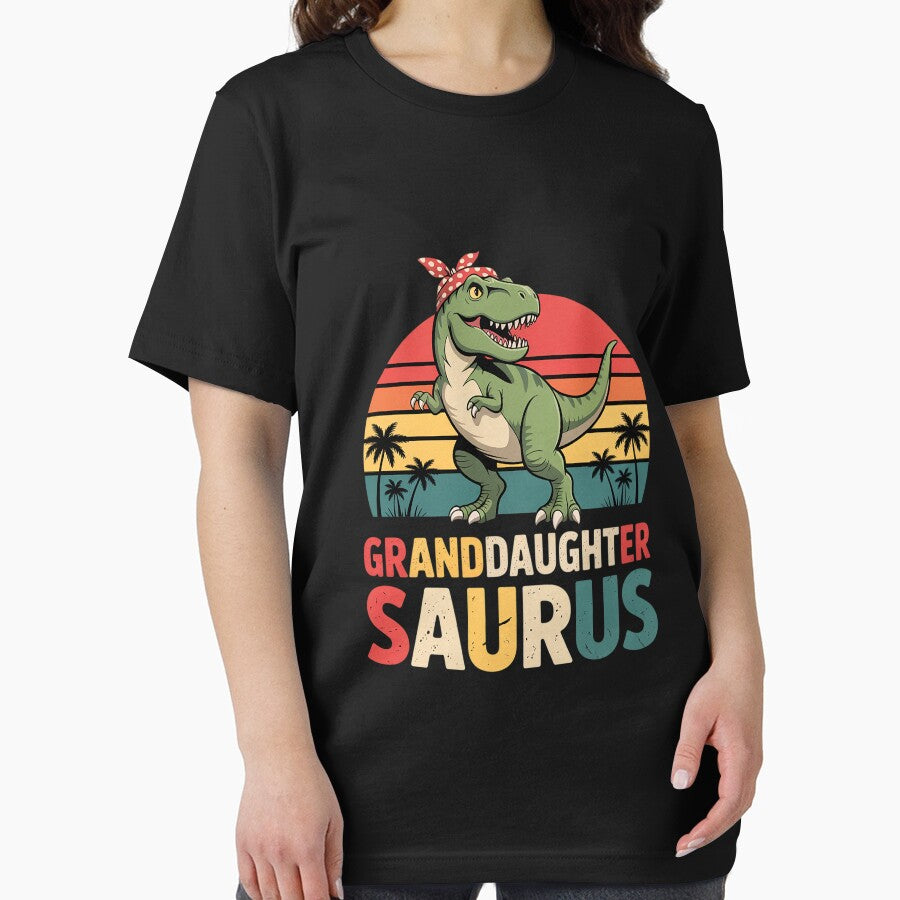 Granddaughtersaurus T Rex Dinosaur Granddaughter Saurus by LindseyKris T-Shirts, Hoodie, Sweatshirt (Image 2)