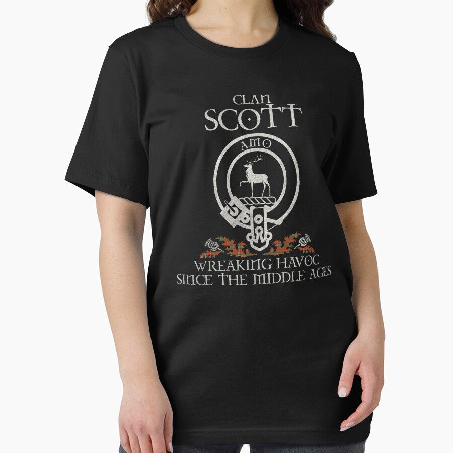 Clan Scott crest Scottish surname tartan Thistle vintage by Clan1093 T-Shirts, Hoodie, Sweatshirt | BlankRebels.com (Image 2)
