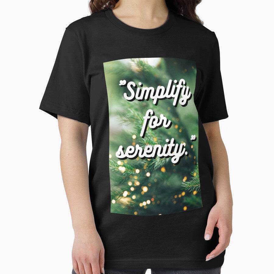 "Simplify for serenity." by CUTESTUFFnow T-Shirts, Hoodie, Sweatshirt | BlankRebels.com (Image 2)