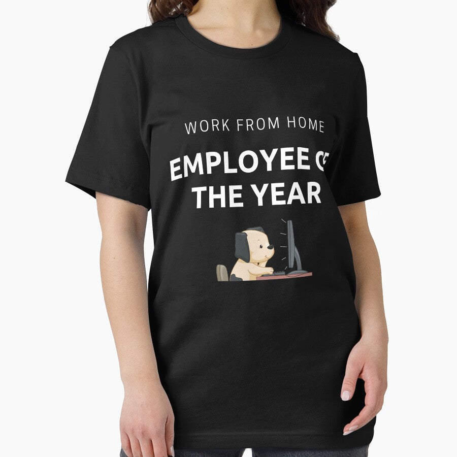 Work From Home Employee Of The Year Dog by Imaginative Expressions⭐️ ⭐️ ⭐️ ⭐️ ⭐️ T-Shirts, Hoodie, Sweatshirt (Image 2)