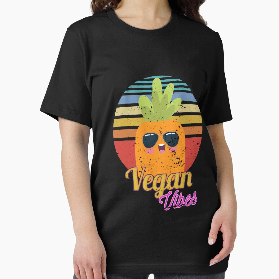 Retro Vegan Vibes by Medmac's Designs T-Shirts, Hoodie, Sweatshirt | BlankRebels.com (Image 2)