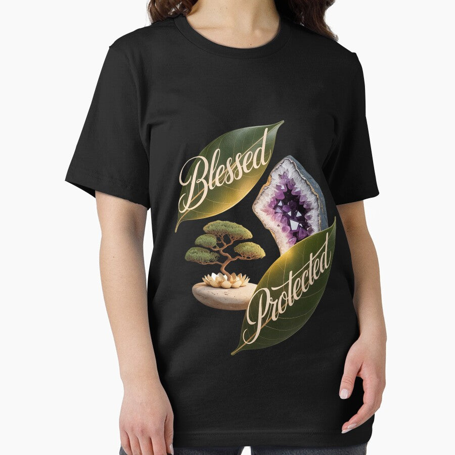 Blessed and Protected Bay Leaf and Crystals by Slwankol T-Shirts, Hoodie, Sweatshirt | BlankRebels.com (Image 2)