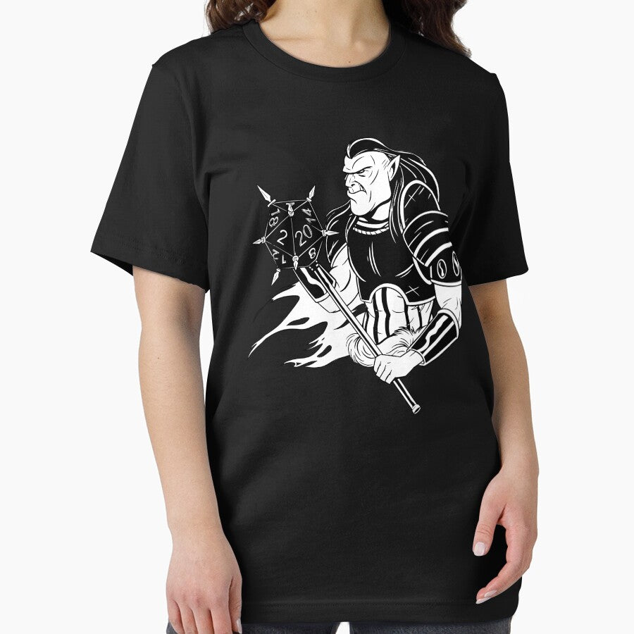 Orcish D20 Smash: Roll with Force! Tabletop RPG Gaming by Zanda-Nerd-Shop T-Shirts, Hoodie, Sweatshirt (Image 2)