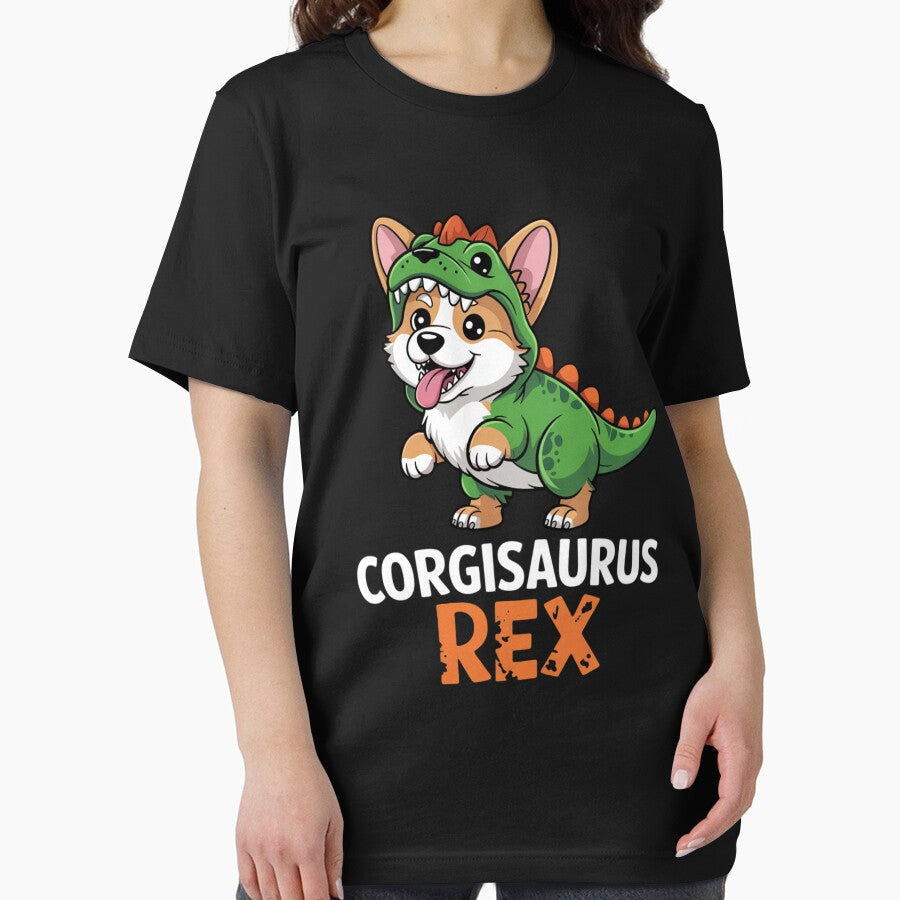 Cute Corgi Dinosaur Trex Dog Owner Dog Lover Corgi by Ikwalima T-Shirts, Hoodie, Sweatshirt | BlankRebels.com (Image 2)
