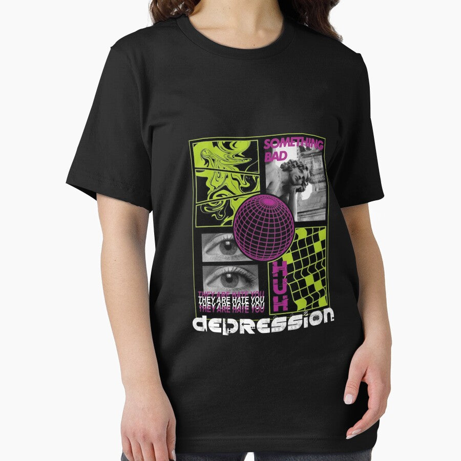 Depression, They are hating you,  Streetwear by Flowertine T-Shirts, Hoodie, Sweatshirt | BlankRebels.com (Image 2)