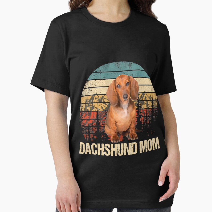 Vintage Dachshund Mom Funny Dog Lover by HenningMadsen T-Shirts, Hoodie, Sweatshirt | BlankRebels.com (Image 2)