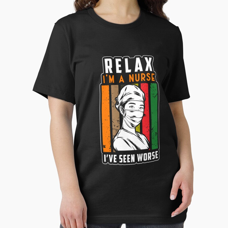 Relax Im Nurse Have Seen Worse by ClamenTaon T-Shirts, Hoodie, Sweatshirt | BlankRebels.com (Image 2)