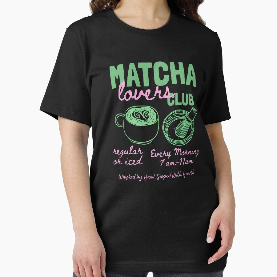 Matcha Lovers Club by stephenflashart T-Shirts, Hoodie, Sweatshirt | BlankRebels.com (Image 2)