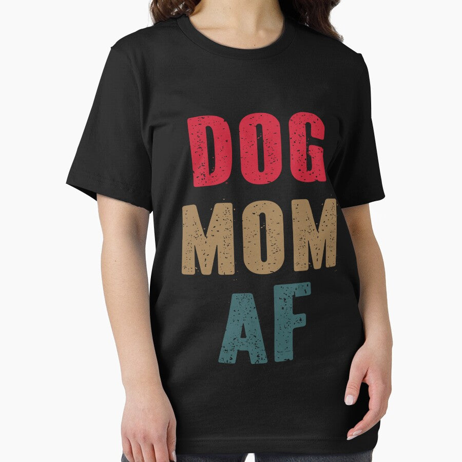 Dog Mom AF  for Dog Moms by hasanmasud T-Shirts, Hoodie, Sweatshirt | BlankRebels.com (Image 2)