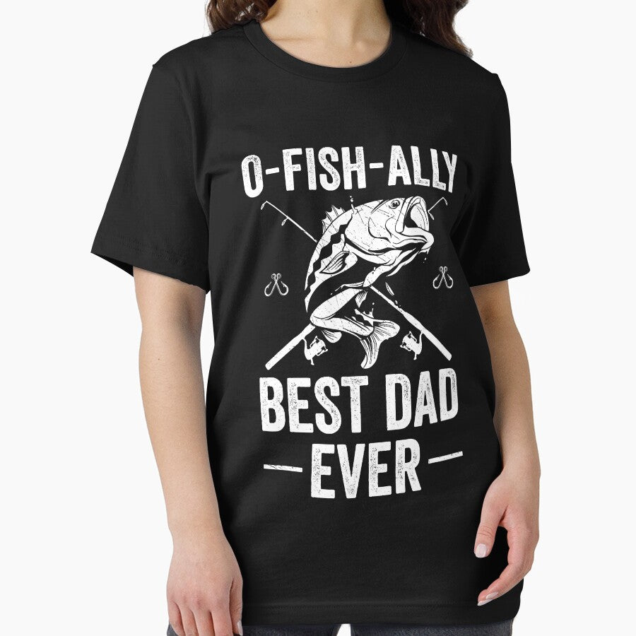 Funny Fishing Dad Fisherman Best Dad Ever Fish Man T-Shirt by traceyk3cch Hoodie, Sweatshirt | BlankRebels.com (Image 2)