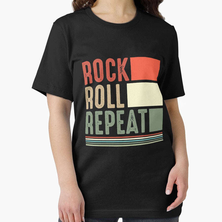 Rocknroll : Rock And Roll Repeat by remonss T-Shirts, Hoodie, Sweatshirt | BlankRebels.com (Image 2)