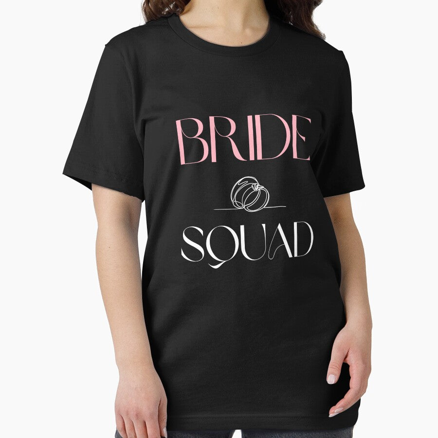 Bride Squad Design - Fun & Bold Graphic for Bridal Party and Bachelorette Gifts by Pixie-agenca T-Shirts,... (Image 2)