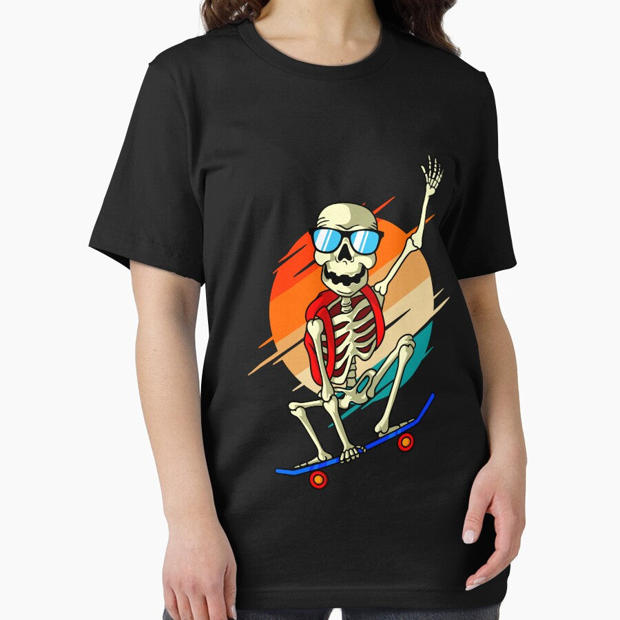 Skateboard Skeleton Skating Skater by Ibu83 T-Shirts, Hoodie, Sweatshirt | BlankRebels.com (Image 2)