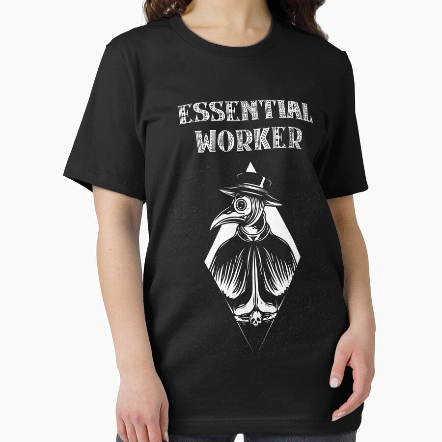 Plague Doctor Essential Worker Coronavirus by PlagueCity T-Shirts, Hoodie, Sweatshirt | BlankRebels.com (Image 2)