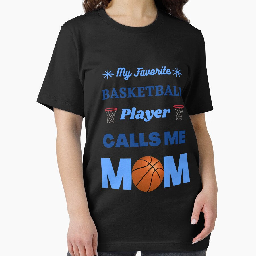 Mom's Favorite Basketball Player by Rell1970 T-Shirts, Hoodie, Sweatshirt | BlankRebels.com (Image 2)