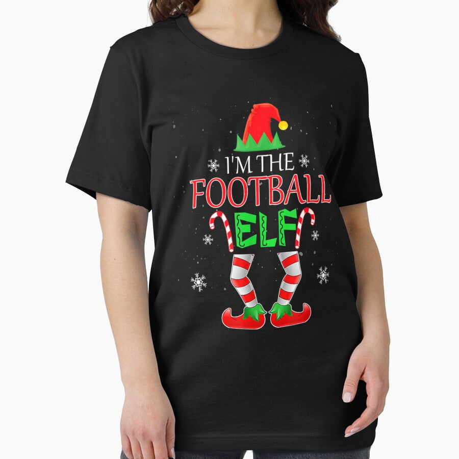Football Elf Matching Family Group Christmas by dokieuphuong T-Shirts, Hoodie, Sweatshirt | BlankRebels.com (Image 2)