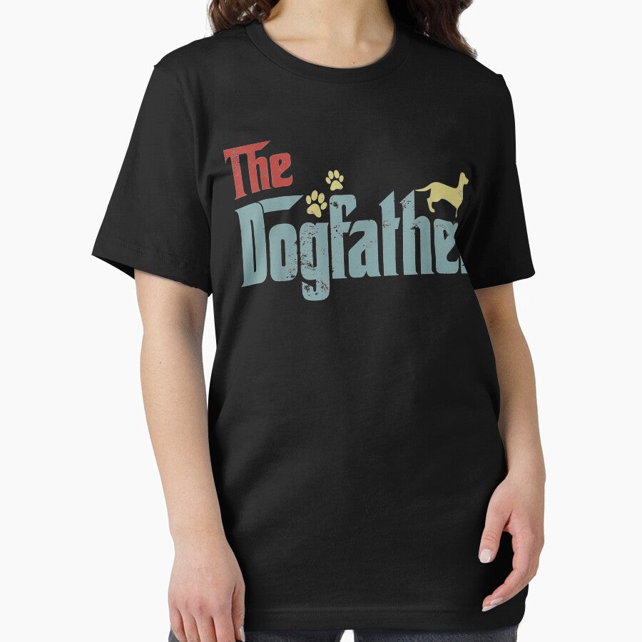 Vintage The Dogfather Dachshund Funny Dog Owner Gifts by MartinStudio T-Shirts, Hoodie, Sweatshirt (Image 2)
