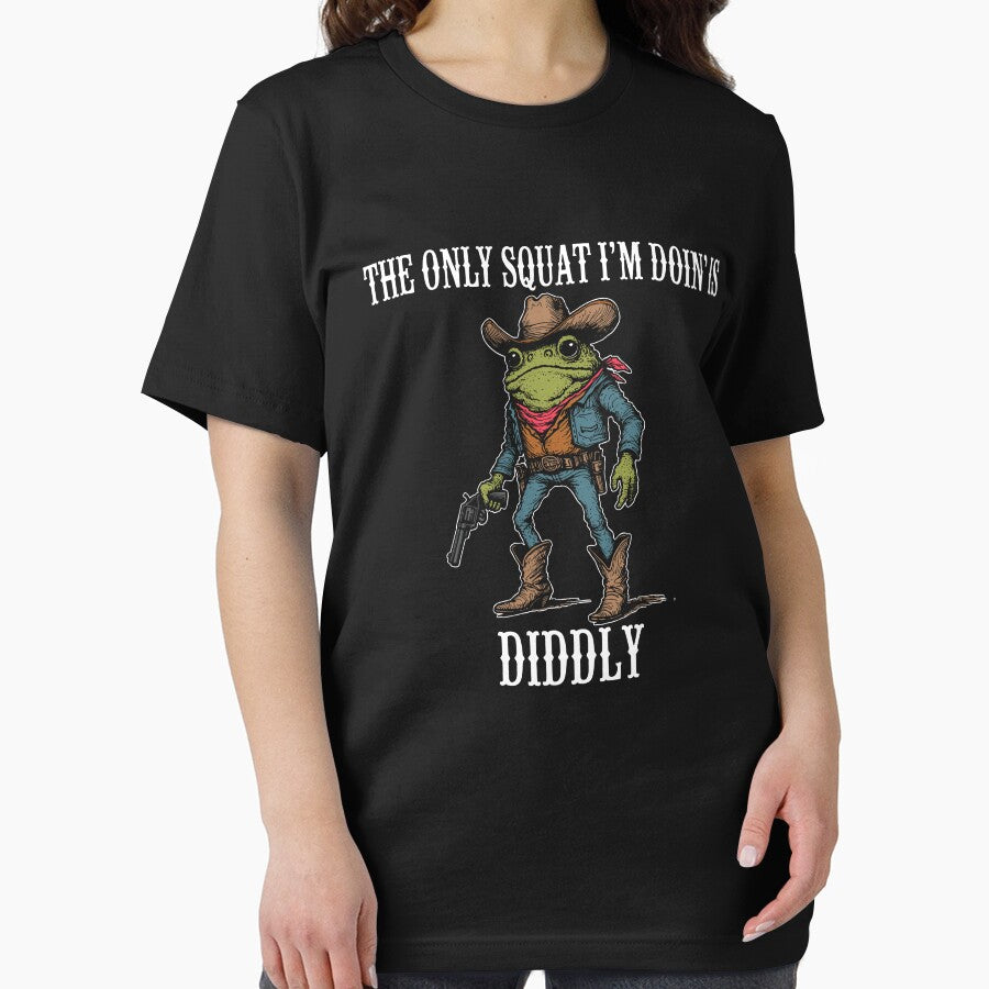 Only Squat I'M Doin' Is Diddly Lazy Gym T-Shirts, Hoodie, Sweatshirt