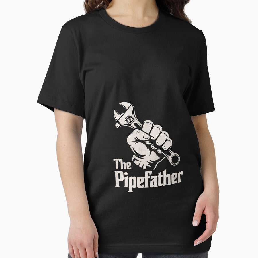 The Pipefather Plumber Happy Father's Day Dad Grandpa by MarryIsMonth T-Shirts, Hoodie, Sweatshirt (Image 2)