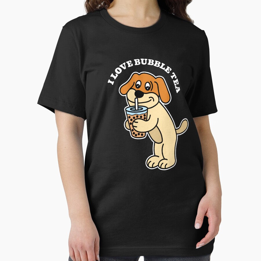Dog Drinking Bubble Tea by define design T-Shirts, Hoodie, Sweatshirt | BlankRebels.com (Image 2)