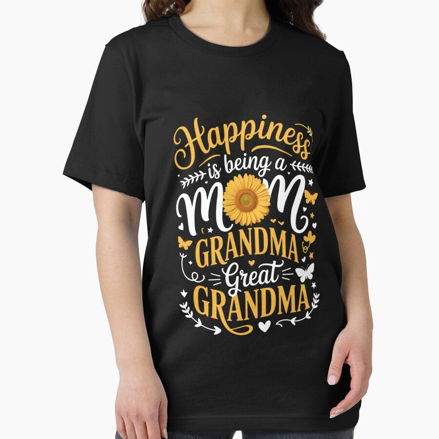 Mom Grandma Great Grandma Mother's Day 2026 Sunflower by Morphologiona T-Shirts, Hoodie, Sweatshirt (Image 2)