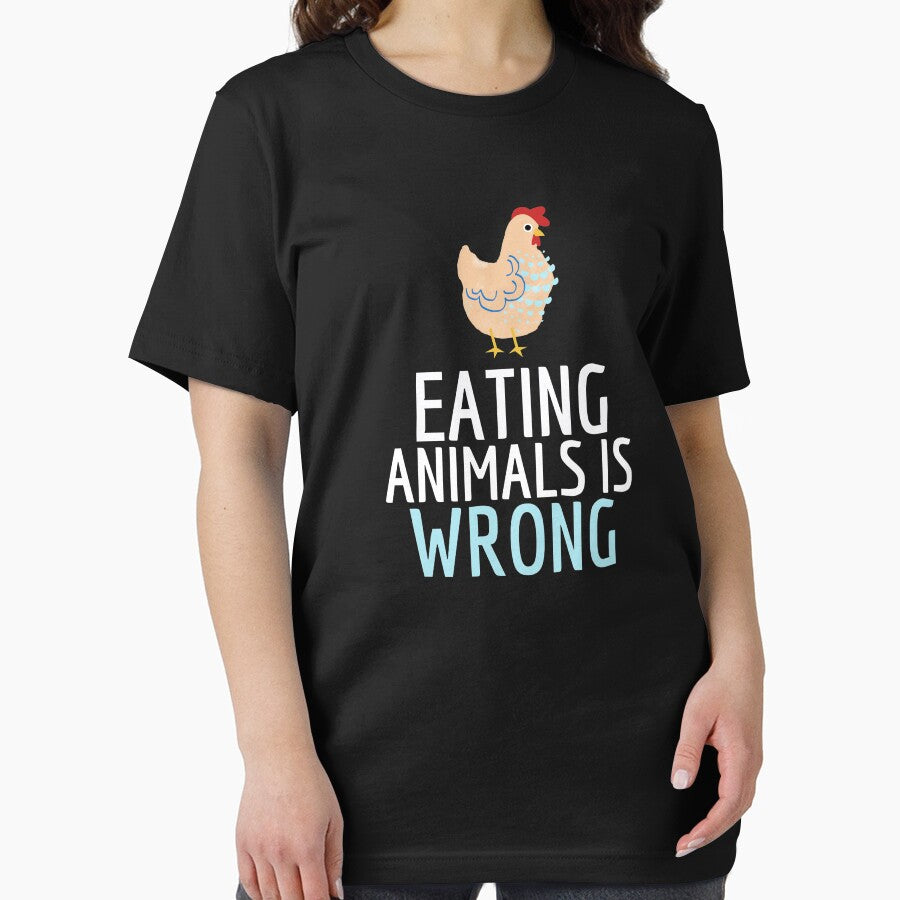 Eating Animals Is Wrong by curledup-cat T-Shirts, Hoodie, Sweatshirt | BlankRebels.com (Image 2)