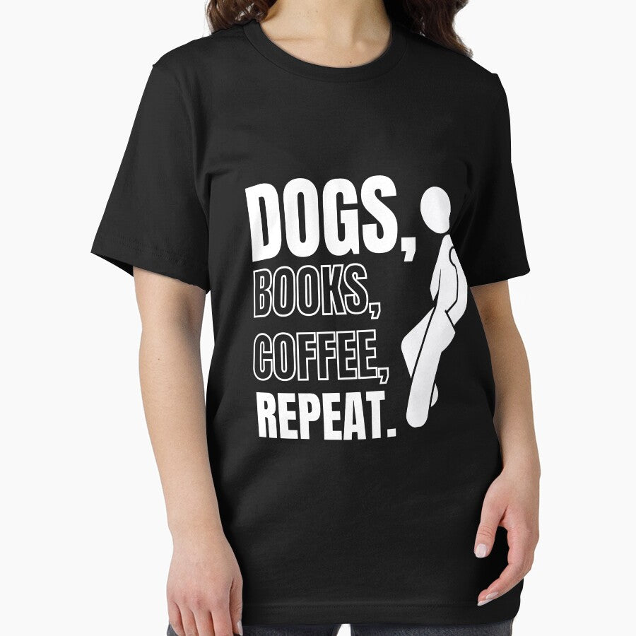 Dogs Books and Coffee by Billie Sims