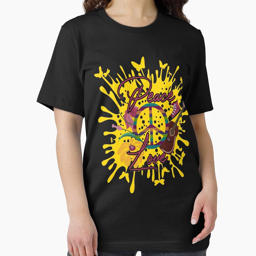 Hippie Peace Signs by brooklyntowner T-Shirts, Hoodie, Sweatshirt | BlankRebels.com (Image 2)