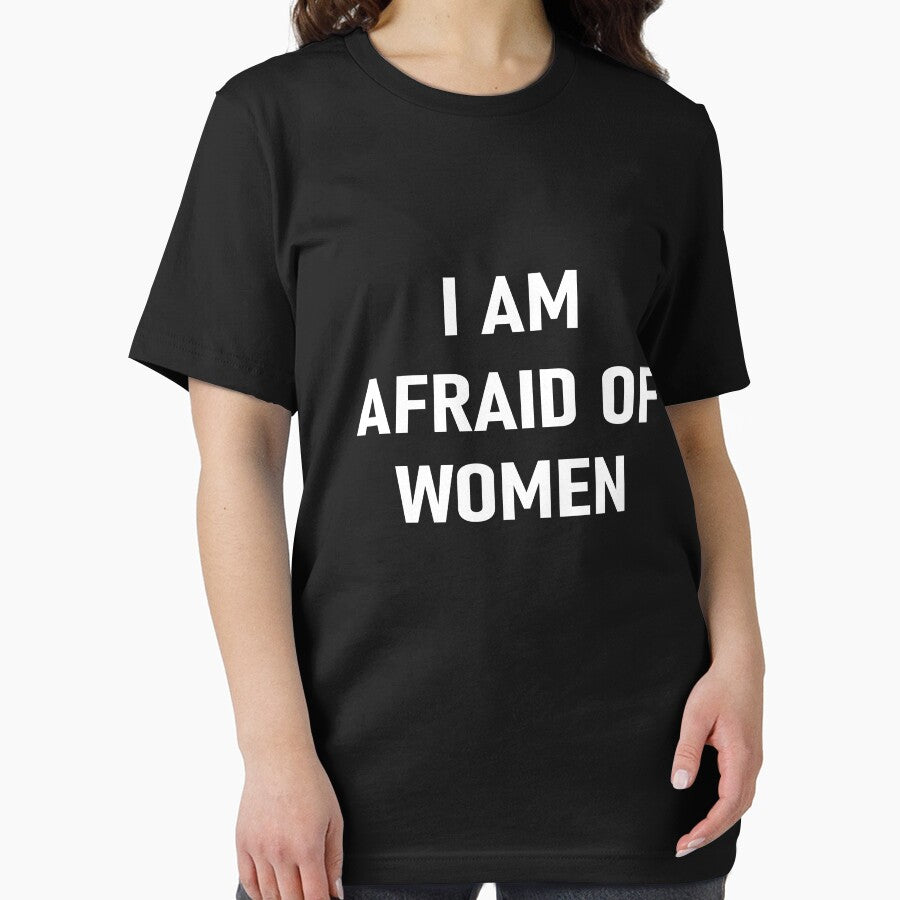 i am afraid of women,I'm afraid of women's t-shirt by bader571shop Hoodie, Sweatshirt | BlankRebels.com (Image 2)