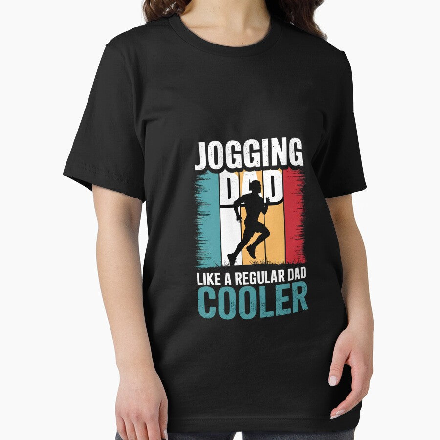 Mens Jogging Dad Like A Regular Dad Father's Day by CombatTask T-Shirts, Hoodie, Sweatshirt | BlankRebels.com (Image 2)